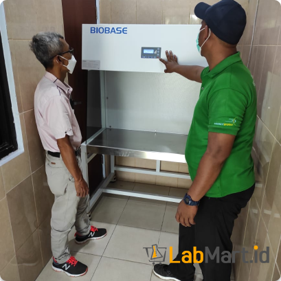 Instalasi dan training oven memmert laminar air flow biobase horizontal