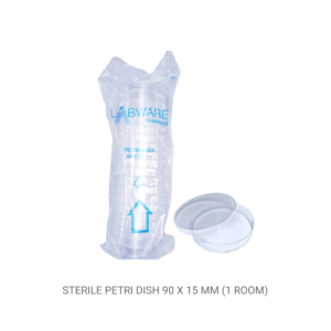 Jual petri dish steril 90 x 15 mm disposable plastik Jakarta
