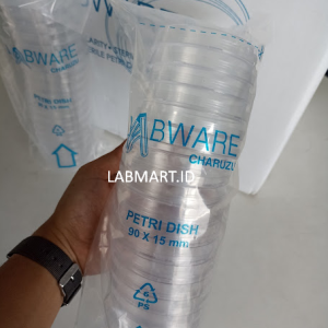 Petri Dish 90 x 15 mm (Sterile) - LabMart.id