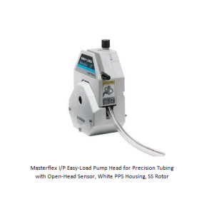 jual Masterflex I/P Easy-Load Pump Head for Precision Tubing with Open-Head Sensor, White PPS Housing, SS Rotor harga distributor murah jakarta
