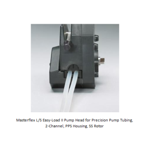 jual Masterflex L/S Easy-Load II Pump Head for Precision Pump Tubing, 2-Channel, PPS Housing, SS Rotor harga distributor murah jakarta