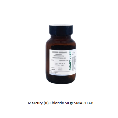Mercury (II) Chloride 50 gr SMARTLAB