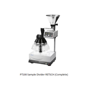 jual PT100 Sample Divider RETSCH (Complete)