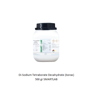 jual Di-Sodium Tetraborate Decahydrate (borax) 500 gr SMARTLAB