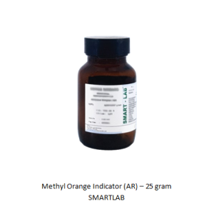 Methyl Orange Indicator (AR) – 25 gram SMARTLAB