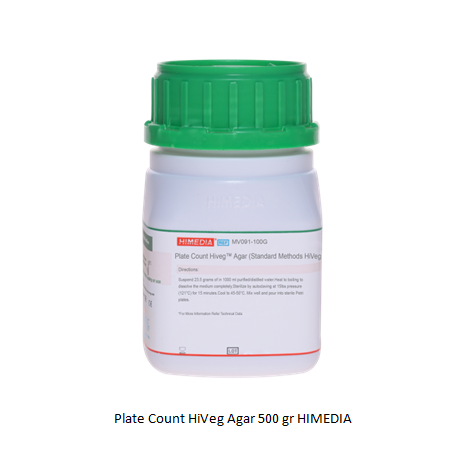 Plate Count HiVeg Agar 500 gr HIMEDIA