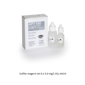 Sulfite reagent set 0.1-5.0 mg/L SO₃ HACH