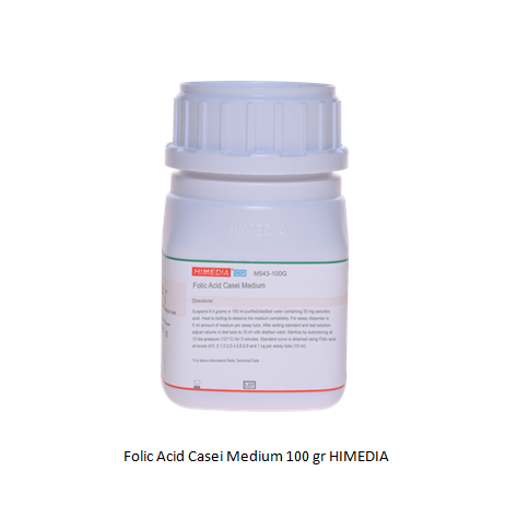 Folic Acid Casei Medium 100 gr HIMEDIA