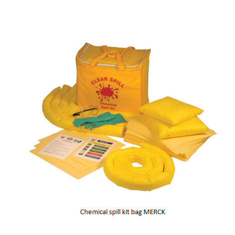 Chemical spill kit bag MERCK