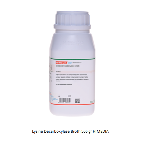 Lysine Decarboxylase Broth 500 gr HIMEDIA