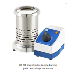 BB-200 Series Electric Bunsen Burners (with Controller) Cole-Parmer