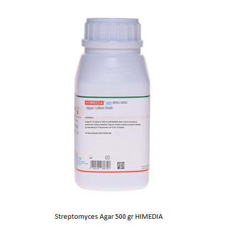 Streptomyces Agar 500 gr HIMEDIA