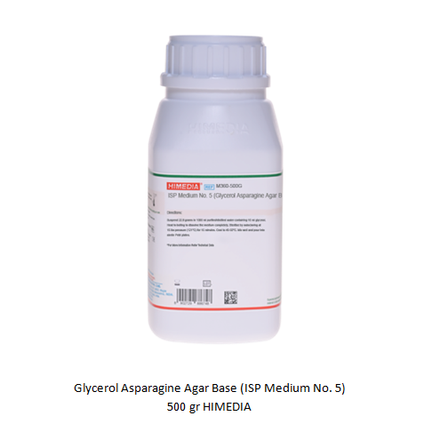 Glycerol Asparagine Agar Base (ISP Medium No. 5) 500 gr HIMEDIA