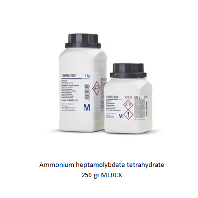 Ammonium heptamolybdate tetrahydrate 250 gr MERCK
