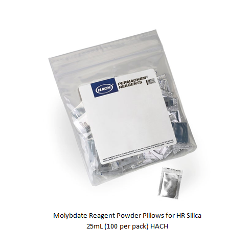 Molybdate Reagent Powder Pillows for HR Silica 25mL (100 per pack) HACH