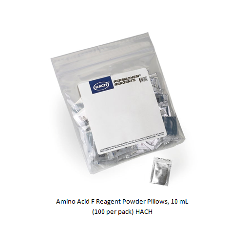 Amino Acid F Reagent Powder Pillows, 10 mL (100 per pack) HACH