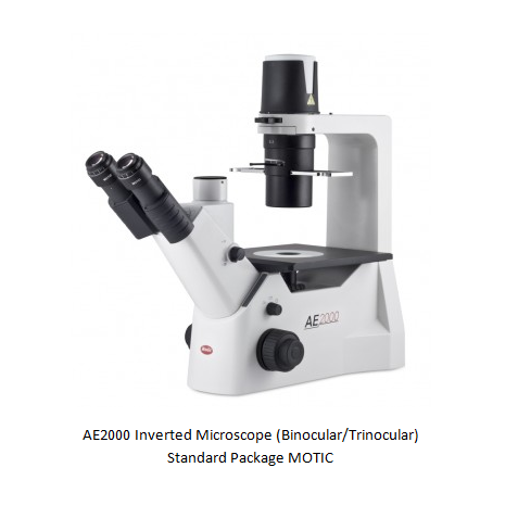 AE2000 Inverted Microscope (Binocular/Trinocular) Standard Package MOTIC