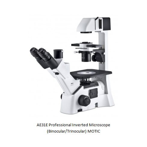 AE31E Professional Inverted Microscope (Binocular/Trinocular) MOTIC