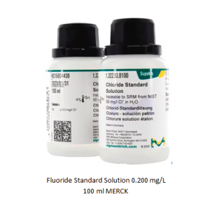 Fluoride Standard Solution 0.200 mg/L 100 ml MERCK