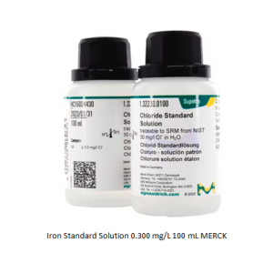 Iron Standard Solution 0.300 mg/L 100 mL MERCK
