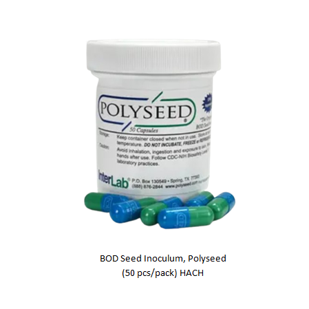 BOD Seed Inoculum, Polyseed (50 pcs/pack) HACH