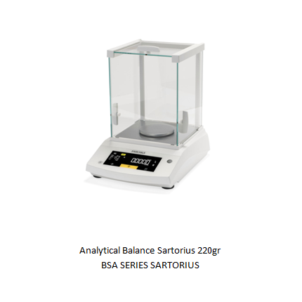 Analytical Balance Sartorius 220gr BSA SERIES SARTORIUS
