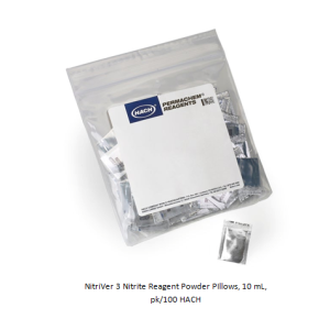 NitriVer 3 Nitrite Reagent Powder PIllows, 10 mL, pk/100 HACH