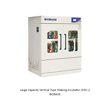 Large Capacity Vertical Type Shaking Incubator (335 L) BIOBASE