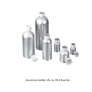 Aluminium bottle, UN, AL 99.5 Buerkle