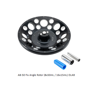 A8-50 Fix Angle Rotor (8x50mL / 16x15mL) DLAB