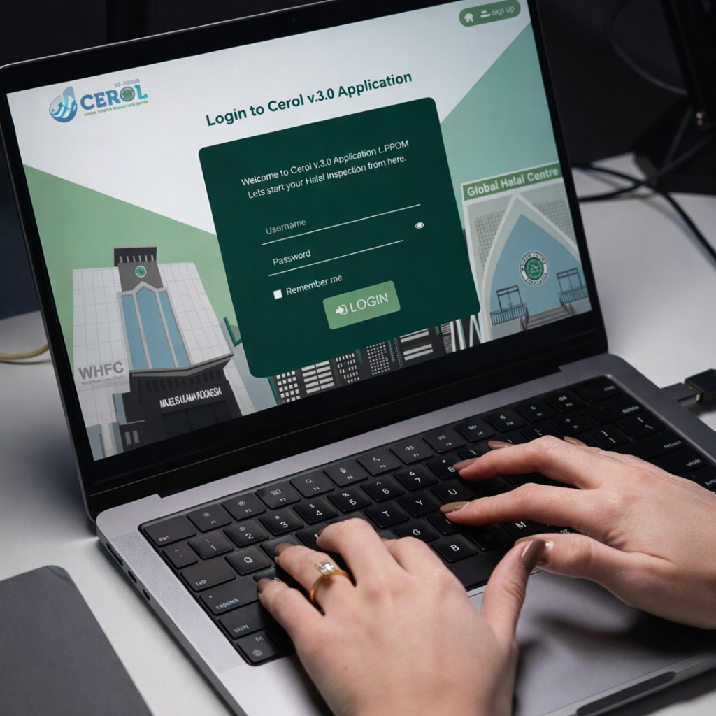 cerol lppom halal mui cara pengajuan media mikrobiologi