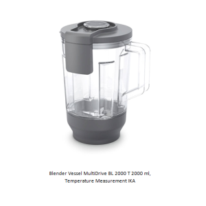Blender Vessel MultiDrive BL 2000 T 2000 ml, Temperature Measurement IKA