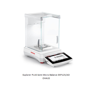 Explorer PLUS Semi Micro Balance EXP125/AD OHAUS