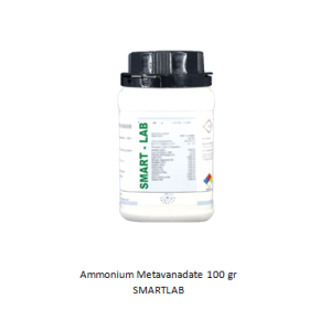 Ammonium Metavanadate 100 gr SMARTLAB