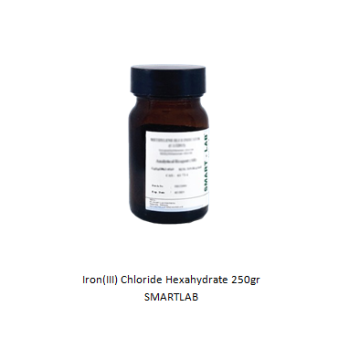 Iron(III) Chloride Hexahydrate 250gr SMARTLAB