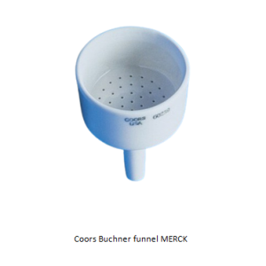 Coors Buchner funnel MERCK