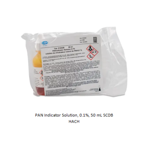 PAN Indicator Solution, 0.1%, 50 mL SCDB HACH