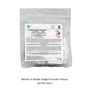 NitraVer 6 Nitrate Reagent Powder Pillows, pk/100 HACH