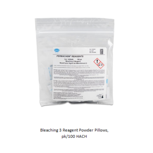 Bleaching 3 Reagent Powder Pillows, pk/100 HACH