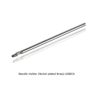 Needle Holder (Nickel plated Brass) USBECK