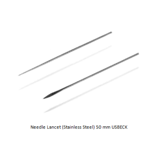Needle Lancet (Stainless Steel) 50 mm USBECK
