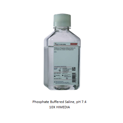 Phosphate Buffered Saline, pH 7.4 10X HIMEDIA