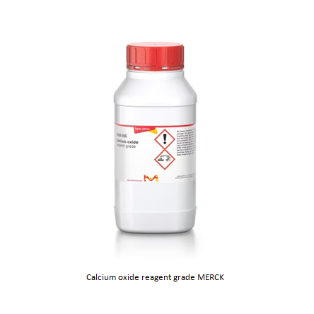 Calcium oxide reagent grade MERCK