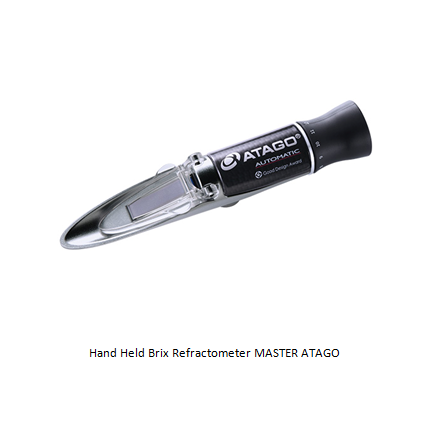 Hand Held Brix Refractometer MASTER ATAGO