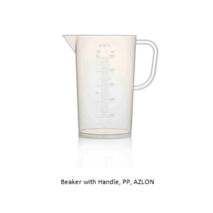 Beaker with Handle, PP, AZLON