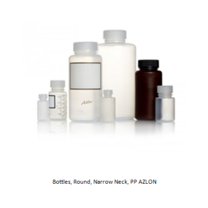 Bottles, Round, Narrow Neck, PP AZLON